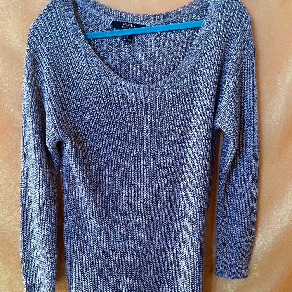 Mauve Knitted Dress